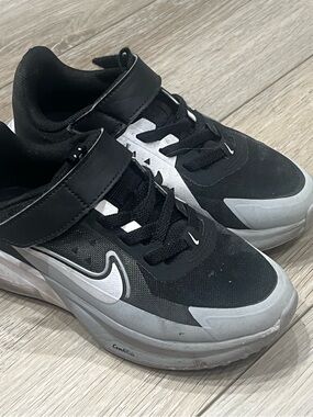 Nike Black and White Kids' Athletic Sneakers